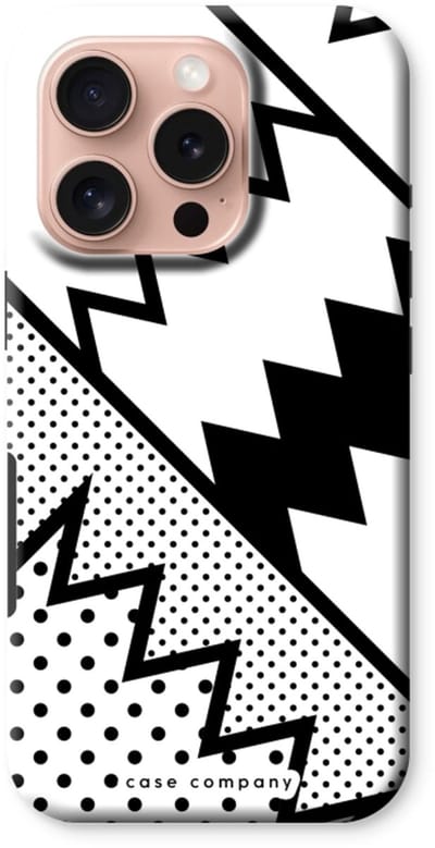 Case Company® - Hoesje geschikt voor iPhone 16 Pro hoesje - Pop Art #5 - Tough Case - Maximale Bescherming alle Kanten en Schermrand