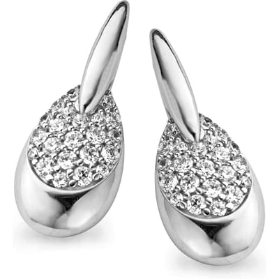 Orphelia Dames 925 Sterling Zilveren Dangle Oorbellen - Zilver ZO-5141
