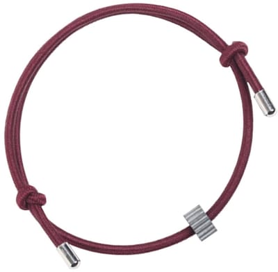 Dailygoods- Raamglasarmband - Snelle Ontsnappingsarmband - Glasbrekerarmband - Wolfraamcarbide Kralen - Verstelbaar Draagbereik 14-26 cm - Duurzaam en Lichtgewicht - Noodarmband