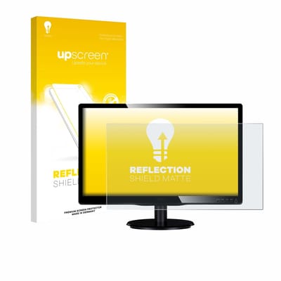 upscreen - Screenprotector voor Philips 200V4QSBR/00 - Folie Beschermfolie anti glare matte