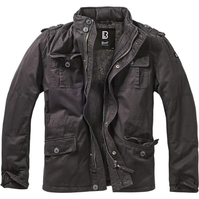 Brandit Winterjas - Britannia Winter - M tot 5XL - voor Mannen - zwart
