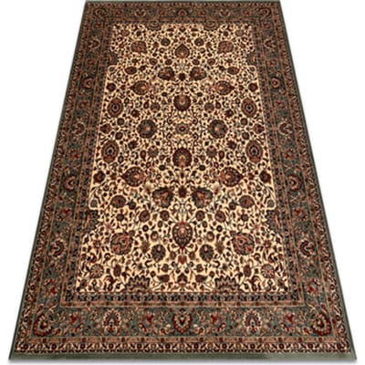 Kleden Rugsx Wollen tapijt KASHQAI 4362 101 ornament beige 120x170 cm