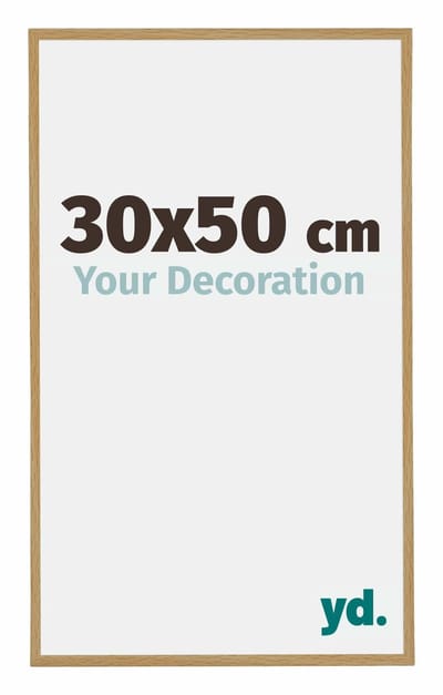 Your Decoration - Fotolijst 30x50 cm - Kunststof - Beuken Licht - Evry