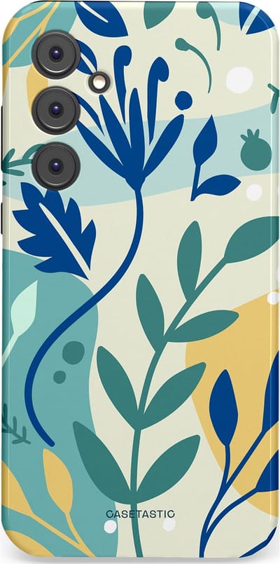 Casetastic Hoesje Geschikt voor Samsung A35 - Stijlvolle Beschermende Duo-layer Case - Muse in lente