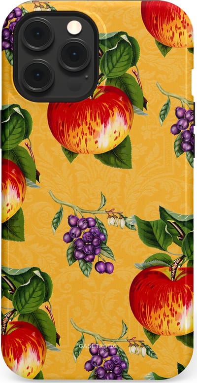 Casetastic Hoesje Geschikt voor Apple iPhone 12 Pro Max Magsafe - Stijlvolle Beschermende Duo-layer Case - Picknick