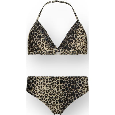Vingino Girls Zofia Bikini Multicolor Brown Größe: 2 | Bademode Outlet | Unisex | Braun