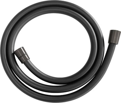 Wiesbaden UniMatch doucheslang kunststof 150 cm mat zwart / gunmetal