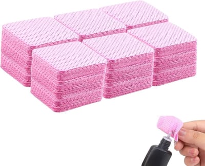 Nagel Pads - Pluisvrije Doekjes - Nagelreiniging - Zeer Absorberend - 800 Stuks - Wit
