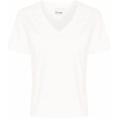 Dames-T-shirt met V-hals Ichi Ihpalmer