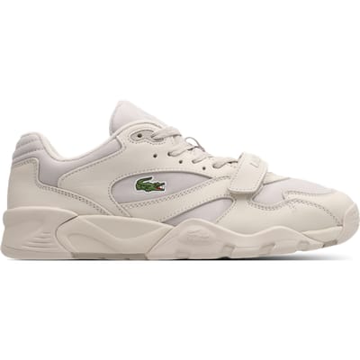 Lacoste Game Trainer Pro Sneakers Heren - Beige - Maat 41 - Leer