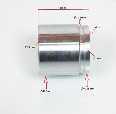 Un piston étrier frein pour moto Honda 1000 GL BCP-101 Ø40.65/42.8mm x 41mm