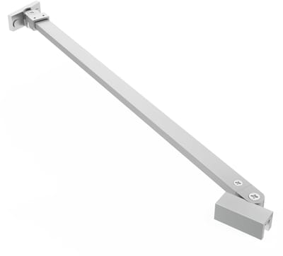 FugaFlow Eccelente Vetro Losse Stabilisatiestang - 120cm - draaibaar - geborsteld rvs