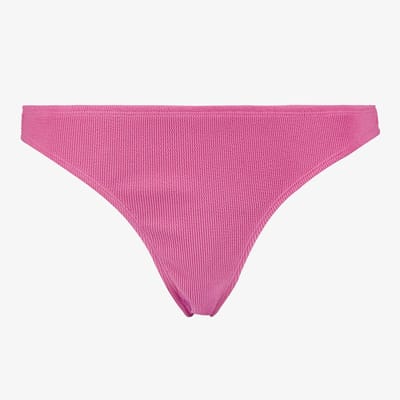Osaga dames bikinibroekje met structuur roze - Maat S