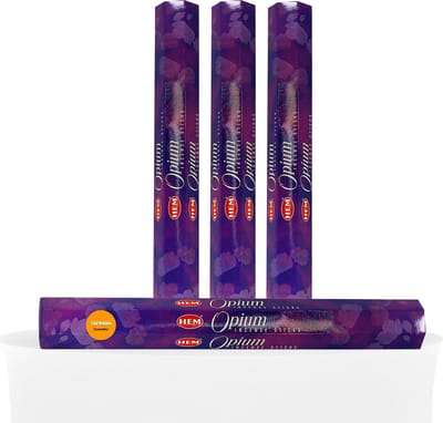 Hem Black Opium Incense/Wierook (1 doos met 12 kleinere dozen)