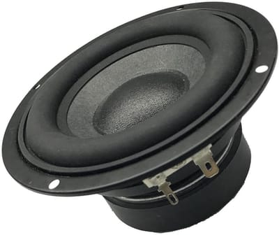 Woofer Luidspreker - Subwoofer Geluid - Muziek Luisteren - Diepe Bassen - 5 Inch Diameter - Zwart