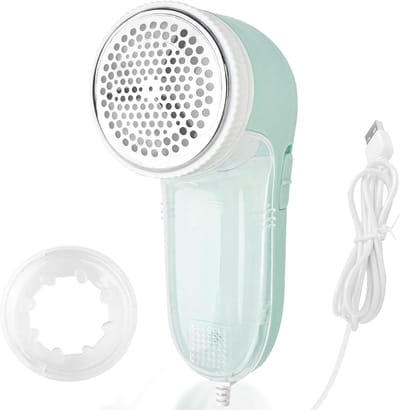 Elektrisch pluisscheerapparaat met afneembare pluishouder en 3 gaten, pluisscheerapparaat voor kleding, meubels, beddengoed, tapijt