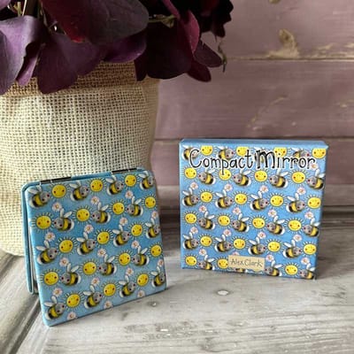 Alex Clark Compacte Spiegel Bijen ~ Sunshine Bees