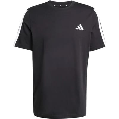 Adidas 3 Stripes T-shirt Met Korte Mouwen Zwart M / Regular Man
