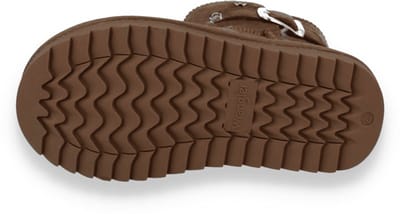 Wrangler Meisjes Enkellaars Elsa Buckle Mid Jr Almond | Cognac | Maat: 30