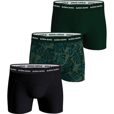 Bjorn Borg Cotton Stretch Boxers 3Pack Multicolour 5 - Maat S - Heren - Boxershorts