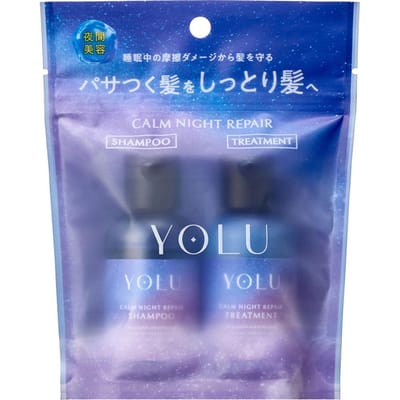 YOLU - Calm Night Repair Shampoo & Treatment Travel Set 45ml+45g