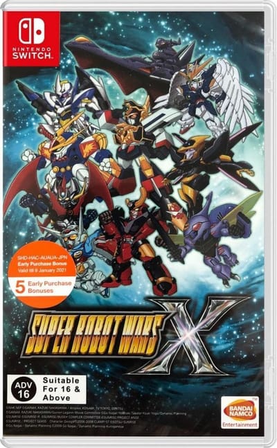 Super Robot Wars X: Super Robot Oorlogen X - Nintendo Switch - RPG