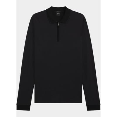 BOSS Black Polo heren Zwart H-Peduzzi 06 10274642 01 50549583/001