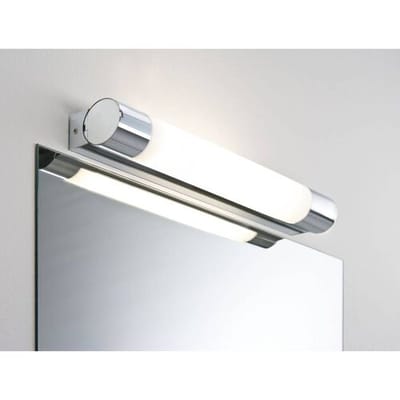 Selection Bathroom LED-spiegellamp Orgon Contactdoos IP44 3000K 570lm 230V 7,5W Chroom