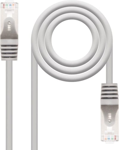 CAT 6 FTP Cable NANOCABLE 10m Cat6e Grey (10 m)