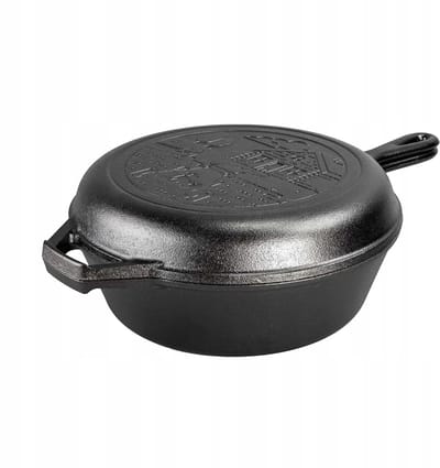 Lodge Gietijzeren Combo Cooker 2-delig - Pan & Pot