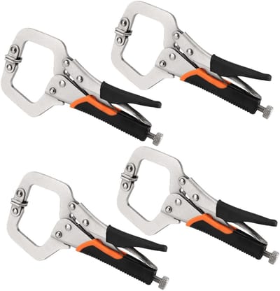 Cosensi- C-klemmen 15 cm - 4 Stuks - Verstelbare Klemmen - Heavy Duty - Met Snelsluiting - Hoogwaardige Metaalconstructie