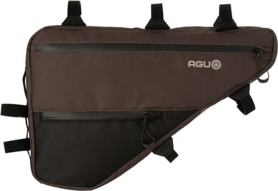 AGU Venture - Full Frame Bag - Frametas - 7.5L - Bruin - Waterafstotend - 100% Polyester - YKK Ritssluiting - 3M Reflectie