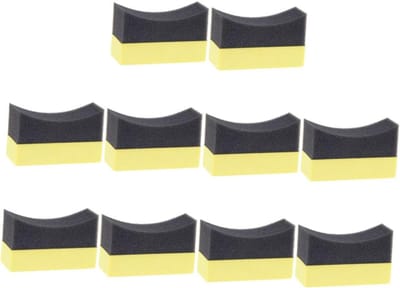 Reinigingsspons Set - Autowas Applicator - Auto Onderhoud - Sneldrogend Scheurbestendig - 10 x 55 x 4 cm - Diverse Kleuren