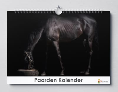 Paarden Kalender 35x24cm | Verjaardagskalender Paarden