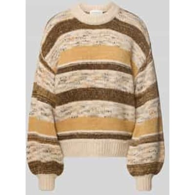 Gebreide pullover van lanawolmix, model 'Constance'