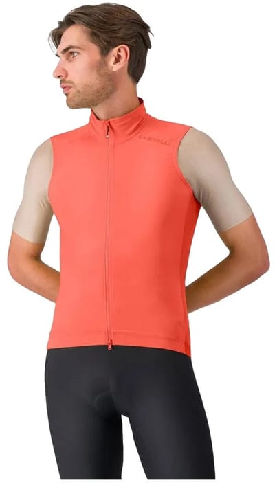 Castelli Espresso 2 Gilet Oranje S Man