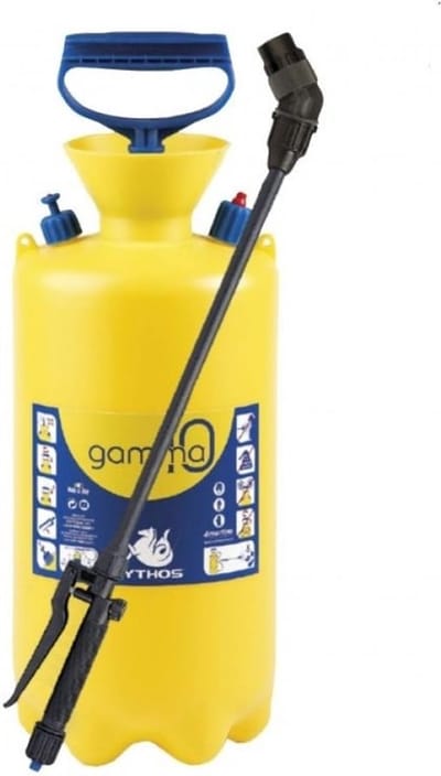 Drukspuit 10 Liter - Sproeier Tuin - Onkruid Bestrijden - Veiligheidsklep Drie Kleuren - 750 m2 Oppervlakte - Geel
