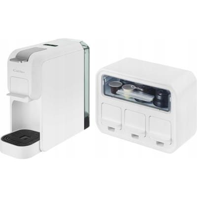 Koffiezetapparaat met pads en capsules CATLER Porto ES 720 - Compatibel Dolce Gusto - Nespresso - Gemalen koffie - Wit wit