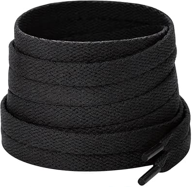 The Kicks Don Veters Plat 150CM - Zwart - 8mm