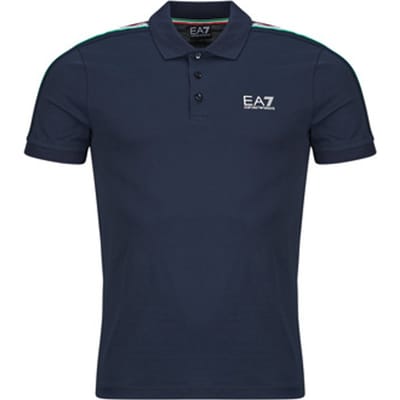 Ea7 Emporio Armani 7m001862_af12503 Korte Mouw Poloshirt Blauw S Man