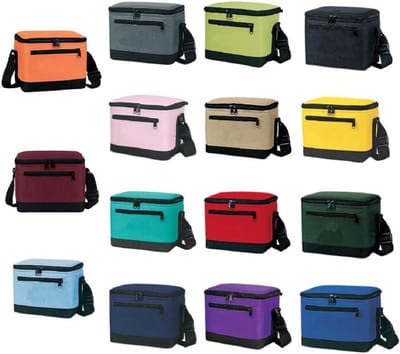 Koeltas Lunchbox - Lunchtas Isolerend - Lunch Meenemen - Dubbele Ritssluiting - 33 x 18 x 15 cm - Baby Blauw