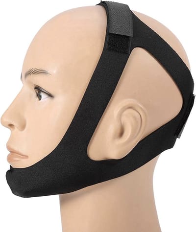*** Anti-Snurk Band{Kin-/Hoofdband} - Anti-Snurk Kinband, snurkband, hoofdband tegen snurken - van Heble® ***