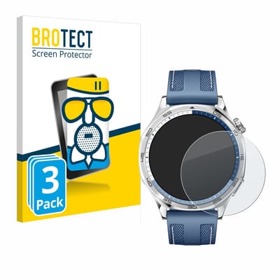 BROTECT - Screenprotector voor Huawei Watch GT 5 / GT 5 Pro (46 mm) - Folie Beschermfolie Beschermglas matte 3 Stuks