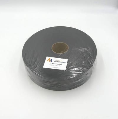 Glasband 9 x 2mm zwart - pak 250m