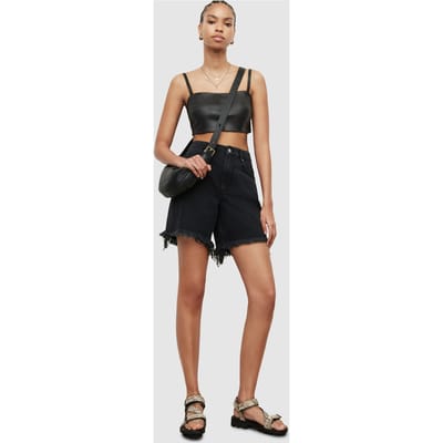 AllSaints Betsy Bandeau Black Größe: 14 | Tanktops Outlet | Damen | Schwarz