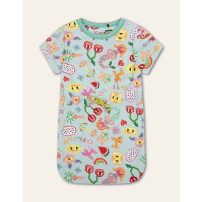 Oilily Dudu Jurk- maat110/5yr Surf Spray