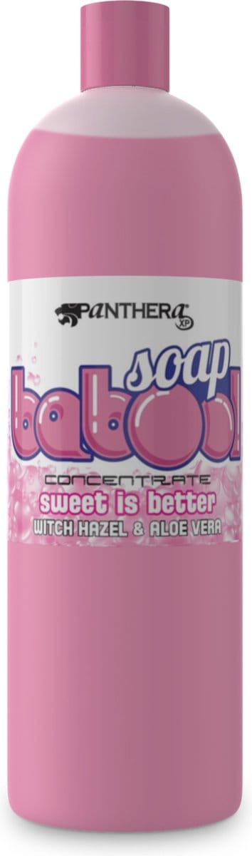 Panthera - Babool Bubblegum Soap 1000ml | Green Tattoo Soap | Milde Professionele Groene Tatoeage Zeep | Verzorgd, Reinigt, Kalmeert & Hersteld Tattoo Wond | Reiniging | Nazorg | Aftercare | Tattoocare | Verzorging | PMU, Permanente Make-Up, Beauty