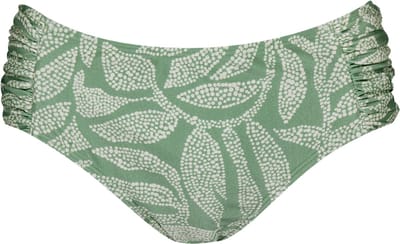 Barts Akamu Mid Waist Briefs Vrouwen Bikinibroekje - maat 38 - Groen