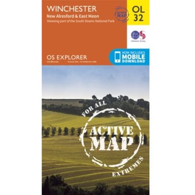 Winchester, New Alresford & East Meon - Ordnance Survey