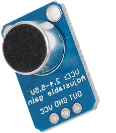 Microfoon Versterker - Voorversterker Geluidssensor - Geluidsopname Verbeteren - Hoge Gevoeligheid - 2 x 2 x 1 cm - Groen